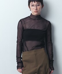 mesh sheer tops