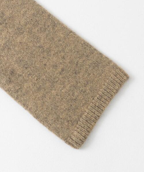 SENSE OF PLACE by URBAN RESEARCH（センスオブプレイスバイアーバンリサーチ）の「『別注』さらさ×SENSE OF PLACE　チョーカーニットカーディガン（ニット/セーター・レディース・ベージュ/パープル/モカ・ONE）」の18枚目の写真