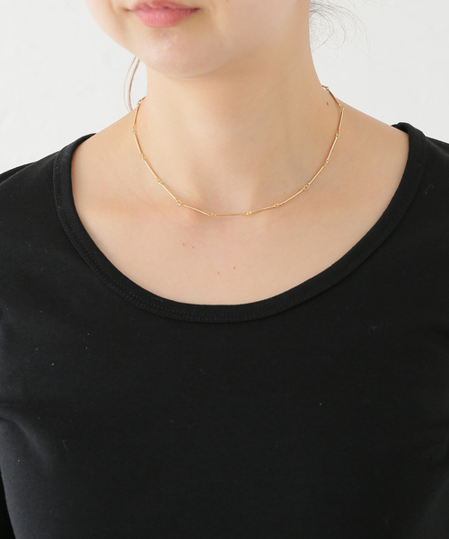 SLOBE IENA（スローブイエナ）の「CLANATE/クランテ ゴールドチェーンネックレス（ネックレス・レディース・ゴールド・FREE）」の9枚目の写真
