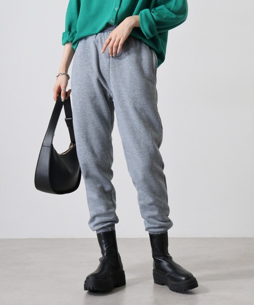 FUNALIVE(ファンアライブ)の「Fleece-lined sweat pants / 裏起毛スウェットパンツ unisex(スウェットパンツ・メンズ・杢グレー/チャコールアッシュ/ベージュ/ネイビー/チャコール/ブラック・M/L/XL)」の4枚目の写真