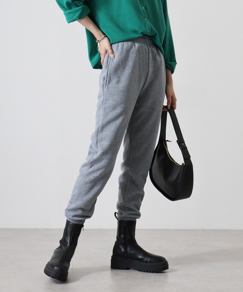 FUNALIVE(ファンアライブ)の「Fleece-lined sweat pants / 裏起毛スウェットパンツ unisex(スウェットパンツ・メンズ・杢グレー/チャコールアッシュ/ベージュ/ネイビー/チャコール/ブラック・M/L/XL)」の19枚目の写真