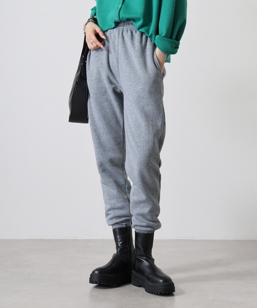 FUNALIVE(ファンアライブ)の「Fleece-lined sweat pants / 裏起毛スウェットパンツ unisex(スウェットパンツ・メンズ・杢グレー/チャコールアッシュ/ベージュ/ネイビー/チャコール/ブラック・M/L/XL)」の17枚目の写真