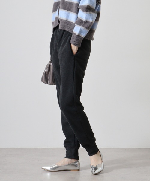 FUNALIVE(ファンアライブ)の「Fleece-lined sweat pants / 裏起毛スウェットパンツ unisex(スウェットパンツ・メンズ・杢グレー/チャコールアッシュ/ベージュ/ネイビー/チャコール/ブラック・M/L/XL)」の14枚目の写真