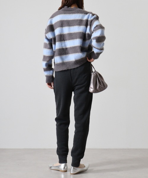 FUNALIVE(ファンアライブ)の「Fleece-lined sweat pants / 裏起毛スウェットパンツ unisex(スウェットパンツ・メンズ・杢グレー/チャコールアッシュ/ベージュ/ネイビー/チャコール/ブラック・M/L/XL)」の16枚目の写真