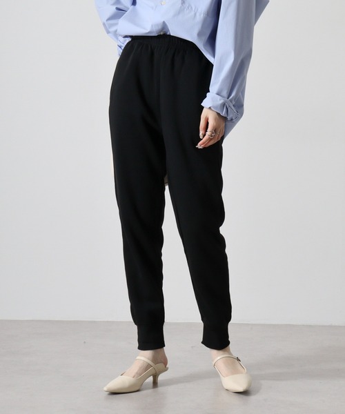 FUNALIVE(ファンアライブ)の「Fleece-lined sweat pants / 裏起毛スウェットパンツ unisex(スウェットパンツ・メンズ・杢グレー/チャコールアッシュ/ベージュ/ネイビー/チャコール/ブラック・M/L/XL)」の7枚目の写真