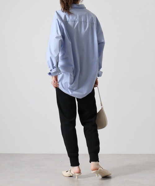 FUNALIVE(ファンアライブ)の「Fleece-lined sweat pants / 裏起毛スウェットパンツ unisex(スウェットパンツ・メンズ・杢グレー/チャコールアッシュ/ベージュ/ネイビー/チャコール/ブラック・M/L/XL)」の11枚目の写真