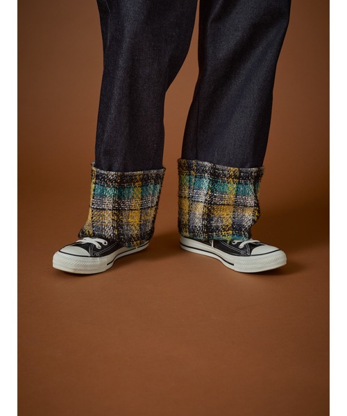 DOLLUPOOPS（ドールアップウップス）の「ヘムツィードデニムパンツ（デニムパンツ・レディース・ブラウン/グレー・38）」の17枚目の写真