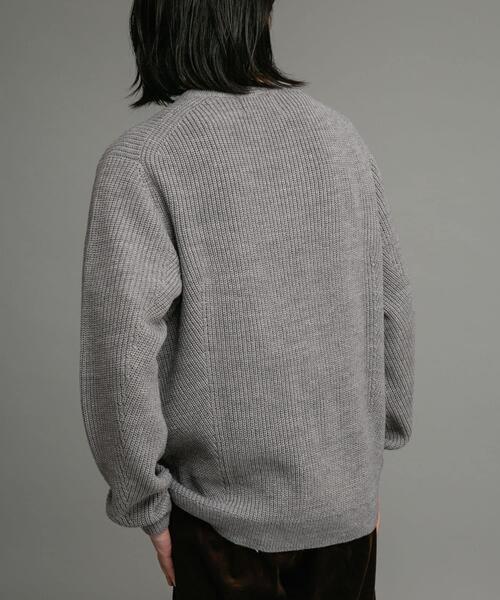 【セール】ウォッシャブルウール混ニットプルオーバー（ニット/セーター）｜URBAN RESEARCH Sonny Label（アーバンリサーチサニーレーベル） wif.tv