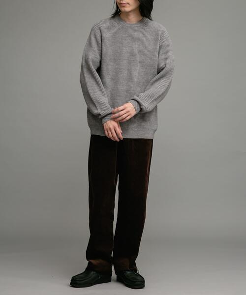 【セール】ウォッシャブルウール混ニットプルオーバー（ニット/セーター）｜URBAN RESEARCH Sonny Label（アーバンリサーチサニーレーベル） wif.tv