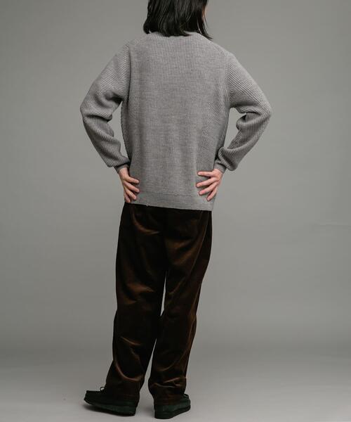 【セール】ウォッシャブルウール混ニットプルオーバー（ニット/セーター）｜URBAN RESEARCH Sonny Label（アーバンリサーチサニーレーベル） wif.tv