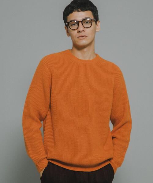 【セール】ウォッシャブルウール混ニットプルオーバー（ニット/セーター）｜URBAN RESEARCH Sonny Label（アーバンリサーチサニーレーベル） wif.tv