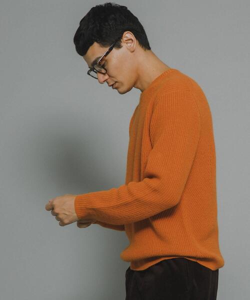 【セール】ウォッシャブルウール混ニットプルオーバー（ニット/セーター）｜URBAN RESEARCH Sonny Label（アーバンリサーチサニーレーベル） wif.tv