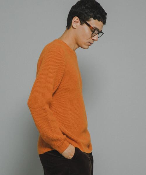 【セール】ウォッシャブルウール混ニットプルオーバー（ニット/セーター）｜URBAN RESEARCH Sonny Label（アーバンリサーチサニーレーベル） wif.tv