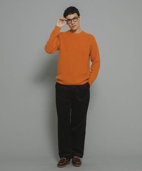 【セール】ウォッシャブルウール混ニットプルオーバー（ニット/セーター）｜URBAN RESEARCH Sonny Label（アーバンリサーチサニーレーベル） wif.tv