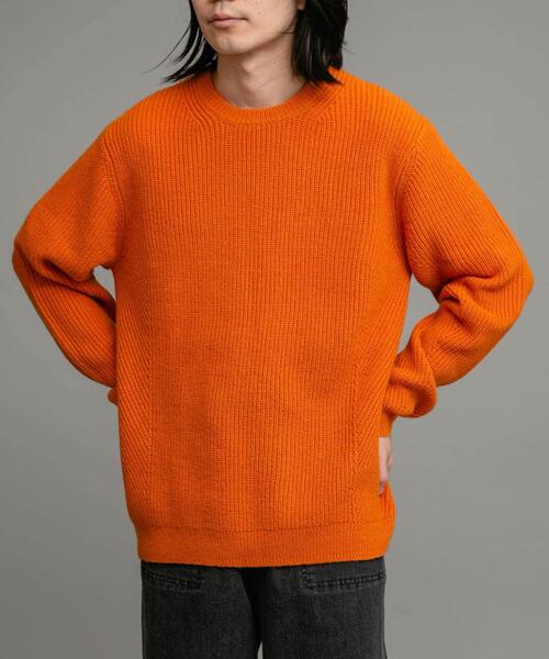 【セール】ウォッシャブルウール混ニットプルオーバー（ニット/セーター）｜URBAN RESEARCH Sonny Label（アーバンリサーチサニーレーベル） wif.tv