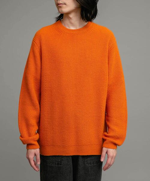 【セール】ウォッシャブルウール混ニットプルオーバー（ニット/セーター）｜URBAN RESEARCH Sonny Label（アーバンリサーチサニーレーベル） wif.tv