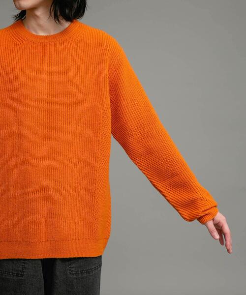 【セール】ウォッシャブルウール混ニットプルオーバー（ニット/セーター）｜URBAN RESEARCH Sonny Label（アーバンリサーチサニーレーベル） wif.tv