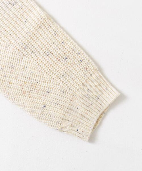 URBAN RESEARCH Sonny Label（アーバンリサーチサニーレーベル）の「ウォッシャブルウール混ニットプルオーバー（ニット/セーター・メンズ・アイボリー/ブラック/グレー/オレンジ/グリーン・MEDIUM/LARGE/X-LARGE）」の14枚目の写真