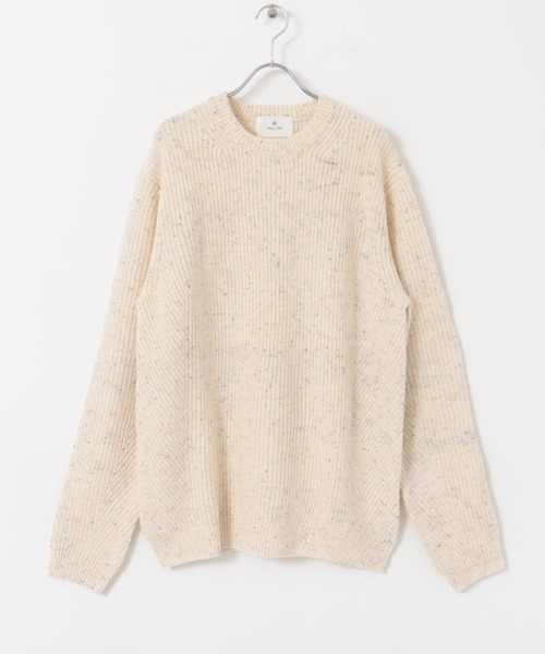【セール】ウォッシャブルウール混ニットプルオーバー（ニット/セーター）｜URBAN RESEARCH Sonny Label（アーバンリサーチサニーレーベル） wif.tv