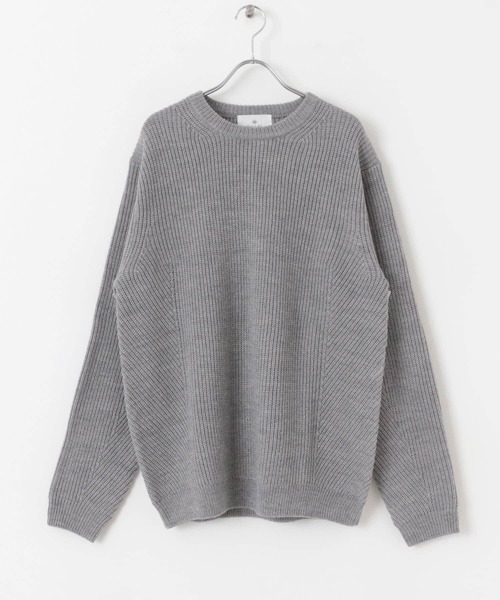 【セール】ウォッシャブルウール混ニットプルオーバー（ニット/セーター）｜URBAN RESEARCH Sonny Label（アーバンリサーチサニーレーベル） wif.tv