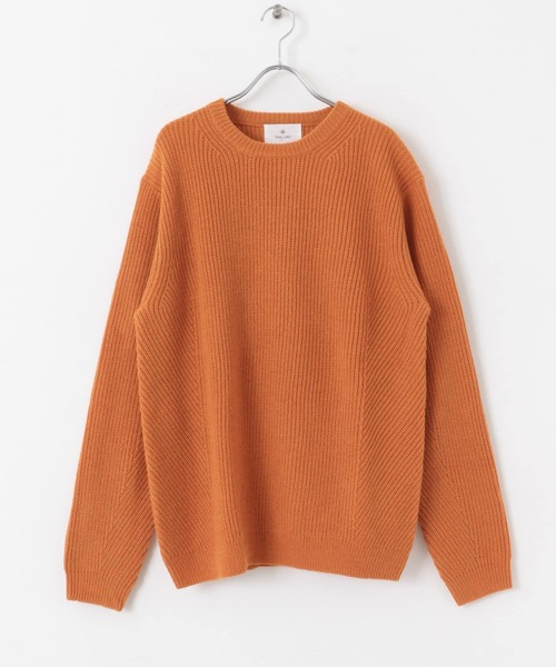 【セール】ウォッシャブルウール混ニットプルオーバー（ニット/セーター）｜URBAN RESEARCH Sonny Label（アーバンリサーチサニーレーベル） wif.tv