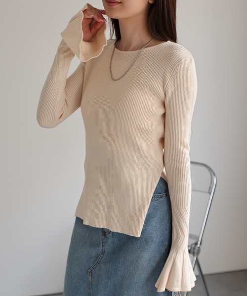 model：162cm 着用サイズ：F