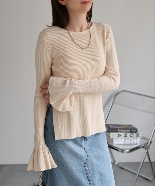 model：162cm 着用サイズ：F