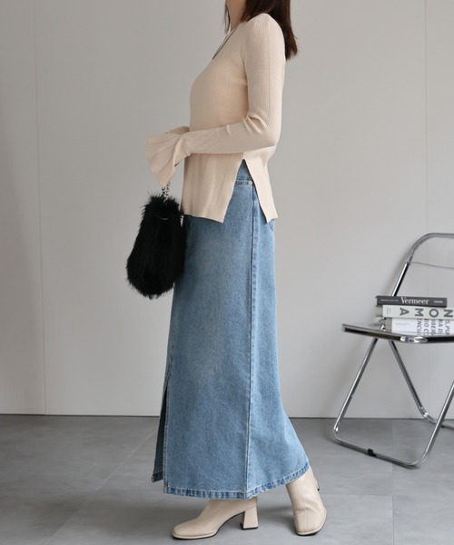 model：162cm 着用サイズ：F