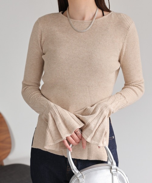 model：162cm 着用サイズ：F