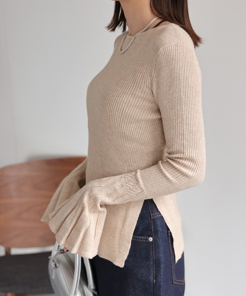model：162cm 着用サイズ：F