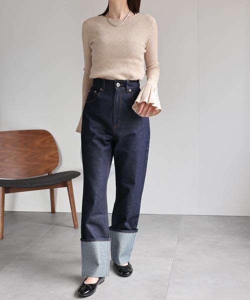 model：162cm 着用サイズ：F
