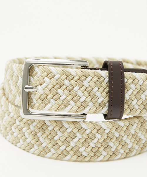 ABAHOUSE GRAY（アバハウスグレイ）の「【ストレッチ】ゴムメッシュ ベルト（ベルト・メンズ・ブルー/ホワイト/ベージュ/ネイビー/ブラック/グレー・フリー）」の20枚目の写真