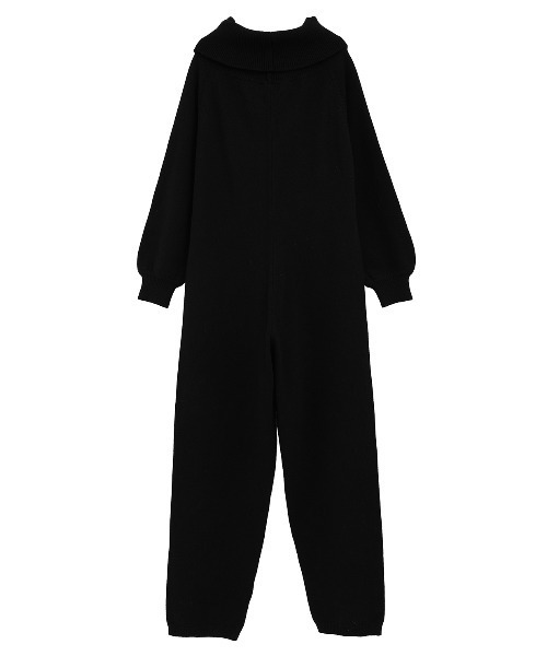 セール】OFF SHOULDER KNIT ALL IN ONE（つなぎ/オールインワン