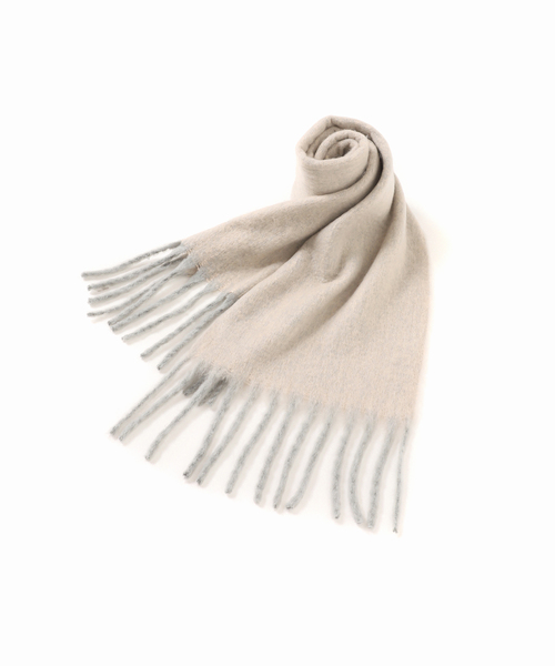 JOURNAL STANDARD relume（ジャーナルスタンダード　レリューム）の「RELUME マフラー（マフラー・レディース・チャコールグレー/カーキ/ピンク/イエロー/ブルー・FREE）」の18枚目の写真