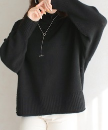 Social GIRL | ハイネックロール ウォッシャブルニット プルオーバー(ニット/セーター)