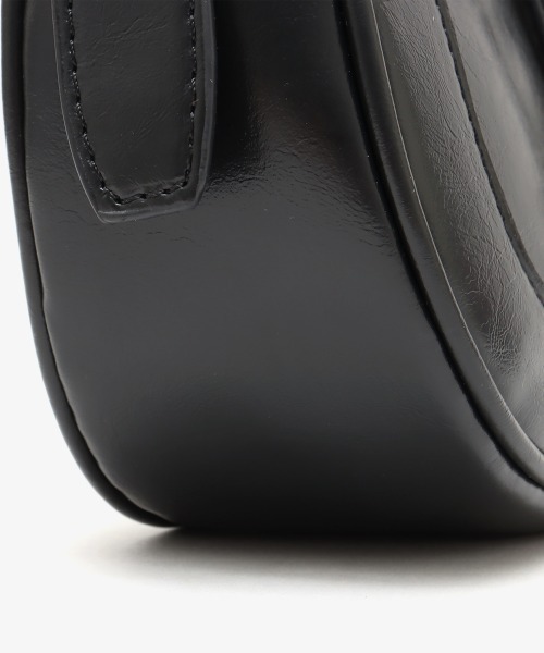 atmos pink（アトモスピンク）の「atmos pink Vegan Leather Belt Bag / アトモス ピンク ビーガン レザー ベルト バッグ（ショルダーバッグ・レディース・ブラック・FREE）」の5枚目の写真