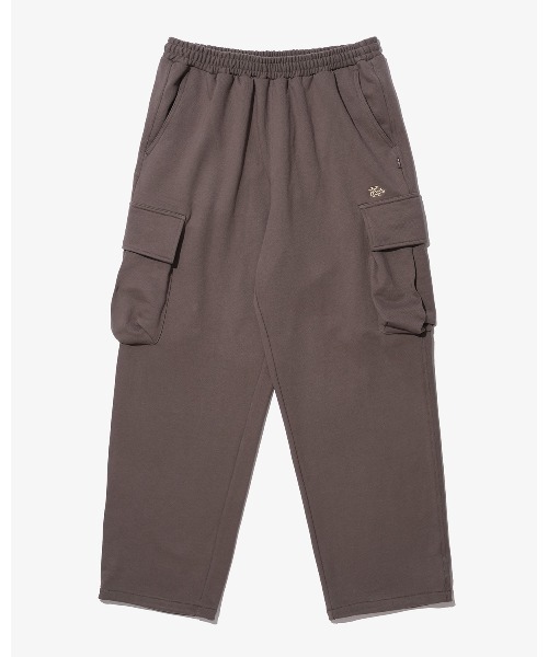KEBOZ(ケボズ)の「SMALL EFG SWEAT CARGO PANTS(スウェットパンツ・メンズ・ブラウン/クリーム/グレー/オリーブ/ブラック・XL/L/M/2XL)」の1枚目の写真