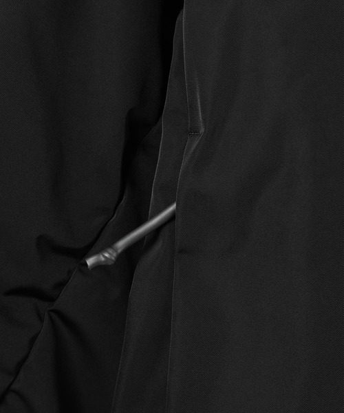 LAD MUSICIAN（ラッドミュージシャン）の「HOODED MA-1（MA-1・メンズ・ブラック/ダークネイビー・42/44/46）」の9枚目の写真