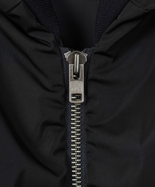 LAD MUSICIAN（ラッドミュージシャン）の「HOODED MA-1（MA-1・メンズ・ブラック/ダークネイビー・42/44/46）」の13枚目の写真