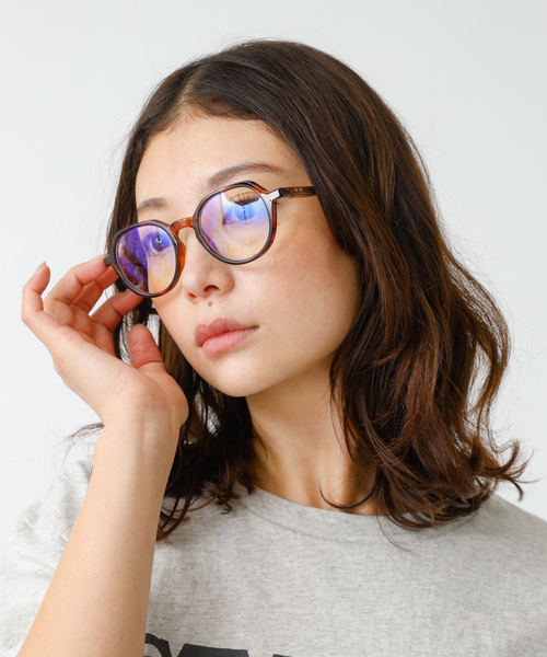 ABAHOUSE（アバハウス）の「【LE FOON / ルフォーン】PC Crown Pant/クラウンパント/クリアレンズ/ブルーライトカット仕様/ユニセックス（メガネ・メンズ・その他1/その他2/その他3/その他4/その他5/その他6・フリー）」の2枚目の写真