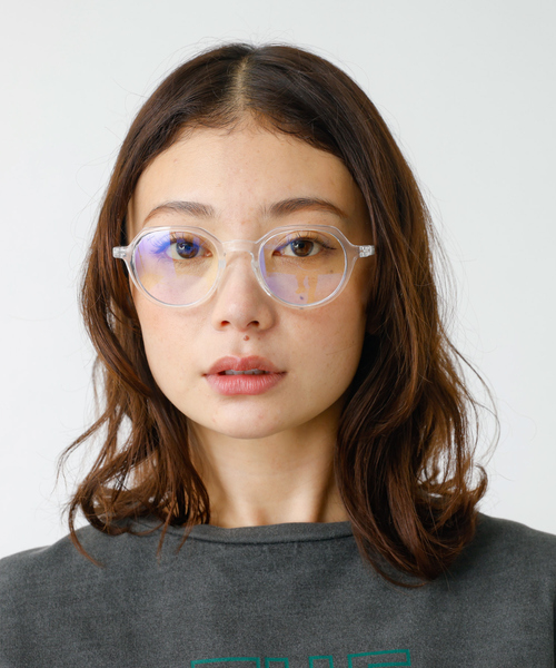 ABAHOUSE（アバハウス）の「【LE FOON / ルフォーン】PC Crown Pant/クラウンパント/クリアレンズ/ブルーライトカット仕様/ユニセックス（メガネ・メンズ・その他1/その他2/その他3/その他4/その他5/その他6・フリー）」の3枚目の写真