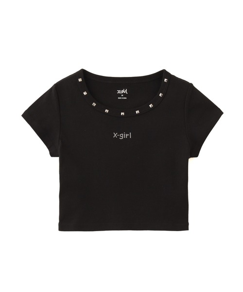 最安値❤︎　Mサイズ　90 Logo Girl Cropped Tee　黒ピンク Damska Krótka Koszulka Czarna BLACKPINK Crop Top KPOP Muzyka