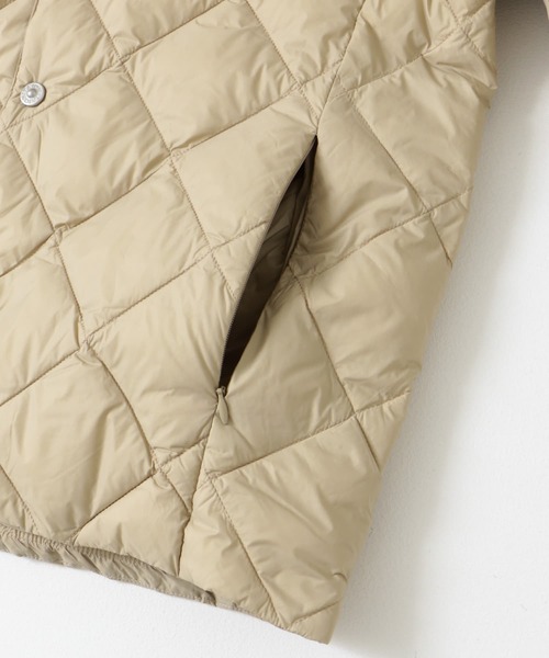 TAION(タイオン)の「TAION CREW NECK DOWN JACKET(ダウンジャケット/コート・レディース・ネイビー/オフホワイト/ベージュ系その他/オリーブ/ブラック・MEDIUM/SMALL)」の15枚目の写真