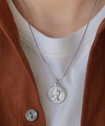 Coo+i（クーイ）の「サージカルステンレス コインペンダントネックレス（ネックレス）」