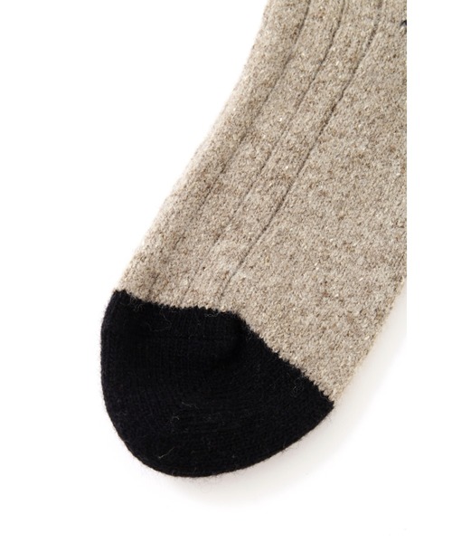 MARGARET HOWELL(マーガレットハウエル)の「WOOL SILK SOCK(ソックス/靴下・レディース・グレー系その他3/オレンジ系その他2/ブラウン系その他5・FREE)」の6枚目の写真