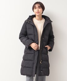 【2WAY】中綿ミドル丈コート