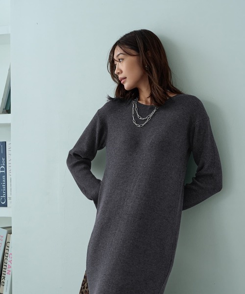 STYLE DELI（スタイルデリ）の「55cm２連チェーンネックレス（ネックレス・レディース・シルバー/ゴールド・FREE）」の4枚目の写真