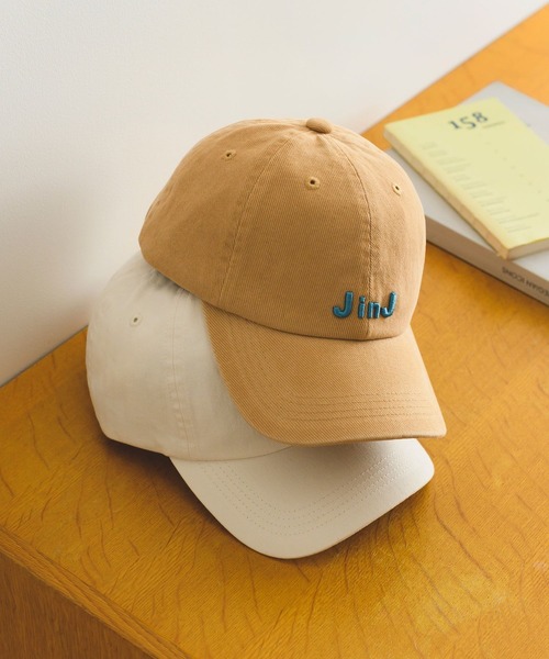 studio CLIP（スタディオクリップ）の「【抗菌防臭】ラッキーチャームロゴキャップ（キャップ・レディース・ベージュ/アイボリー/ブラック・FREE）」の4枚目の写真