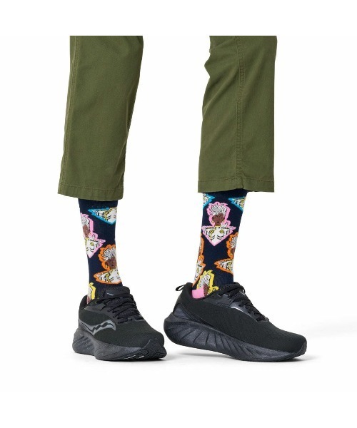 Happy Socks(ハッピーソックス)の「【66】【HAPPY SOCKS × Marvel】Limited X-MEN SOCKS(ソックス/靴下・メンズ・ブラック/ブラック系その他/ネイビー・SMALL/MEDIUM)」の6枚目の写真