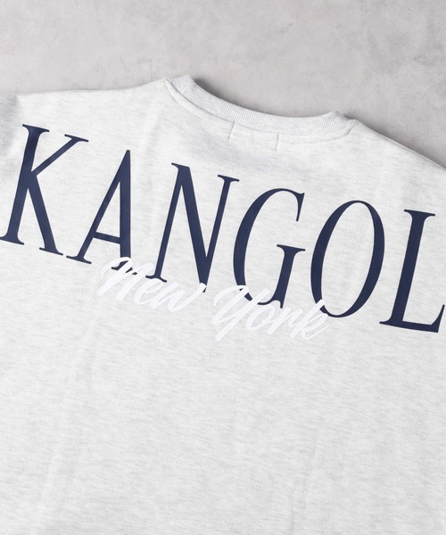 KANGOL（カンゴール）の「KANGOL(カンゴール)【レディース】フェイクレイヤードスウェット（スウェット・レディース・グレー/ブラック・M/L/XL）」の8枚目の写真